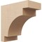 Ekena Millwork 11"W x 22"D x 22"H Classic Mediterranean Rough Cedar Woodgrain TimberThane Corbel, Primed Tan CORUR11X22X22MEDRCPR - alternate 1